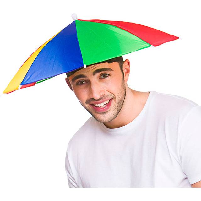 Adults Umbrella Hat Novelty Festival Rain Sun Shade