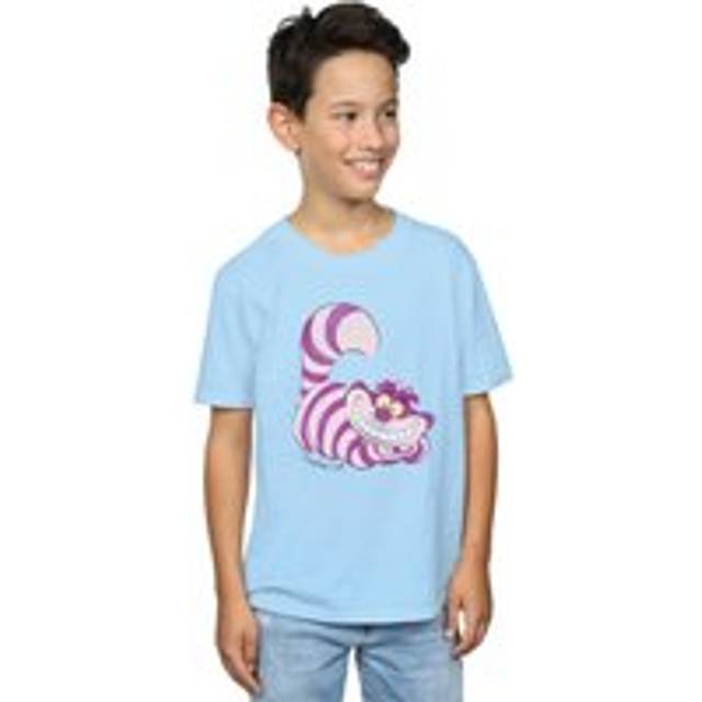 (5-6 Years, Baby Blue) Disney Boys Alice In Wonderland Cheshire Cat T-Shirt