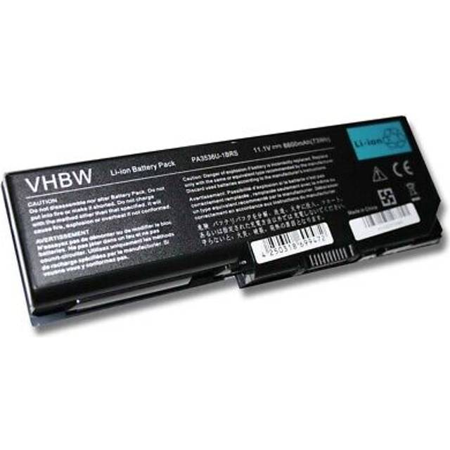 Battery for toshiba satellite p305 x200 p305d x205 p300d p300 p205d p205 6600mah