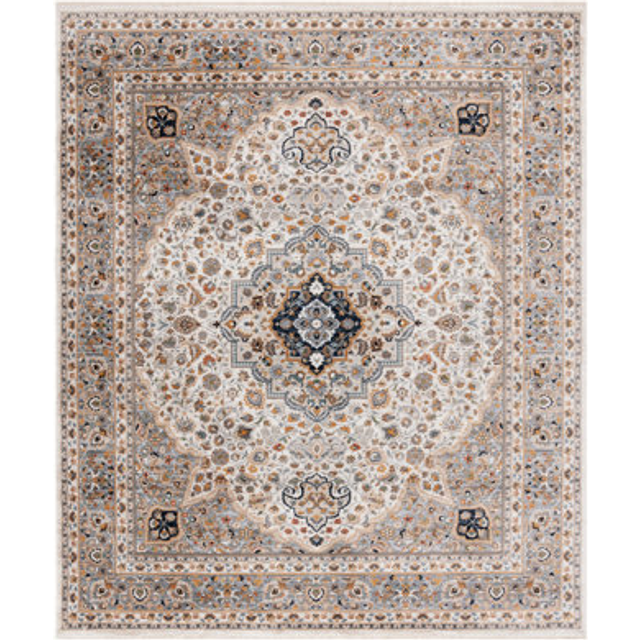 Safavieh LRL1120G-4 4 x 6 ft. Lauren Ralph Lauren 1100 Traditional Rectangle Area Rug, Ivory & Grey