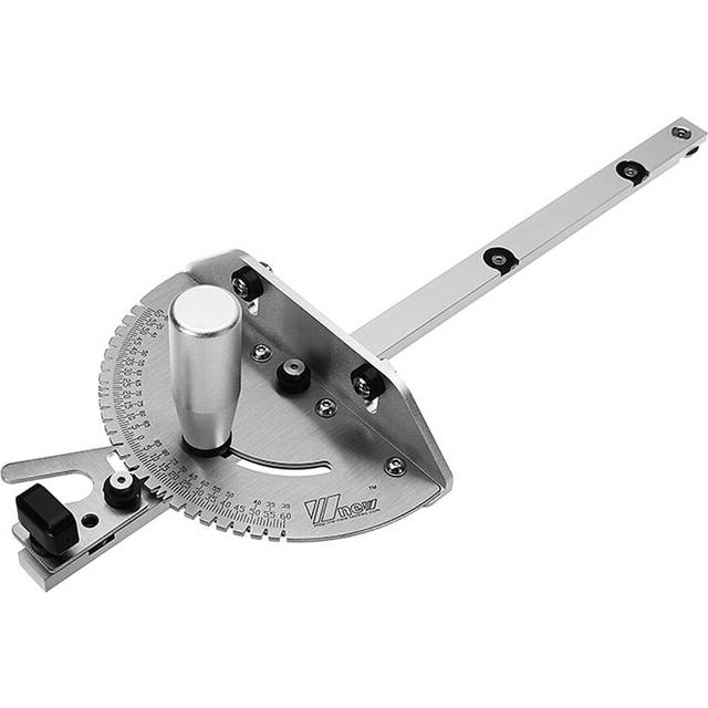 Drillpro 0-90 Degree 450mm Angle Miter Gauge Sawing Assembly Ruler Woodworking Tool for Table Saw Router