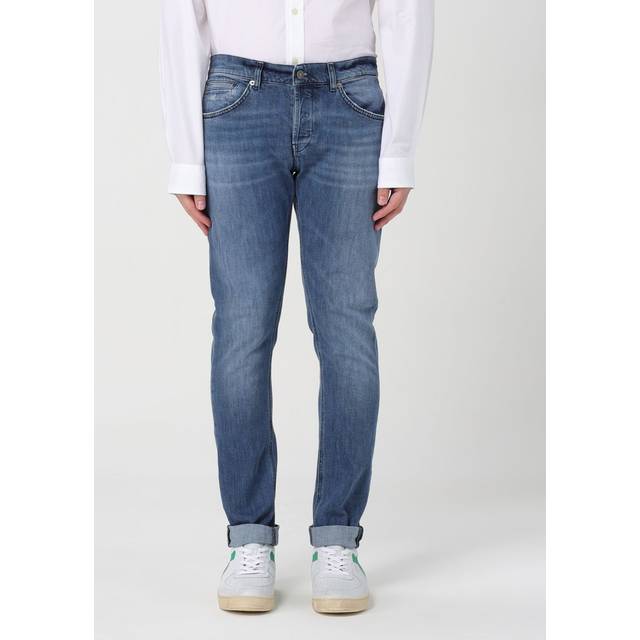 Dondup, Jeans, Herr, W30, Bomull, George Slim-fit Jeans - blue (W30)