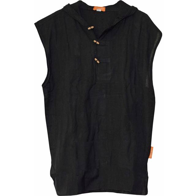 Sommer Hemd aus Baumwolle Yoga Tank Top für Herren Ärmelloses Shirt mit Kapuze