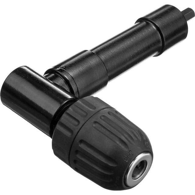 (plastic chuck) Right Angle Bend Extension 90 Degree Cordless Drill Attachment Adapter Drill Adapter Chuck