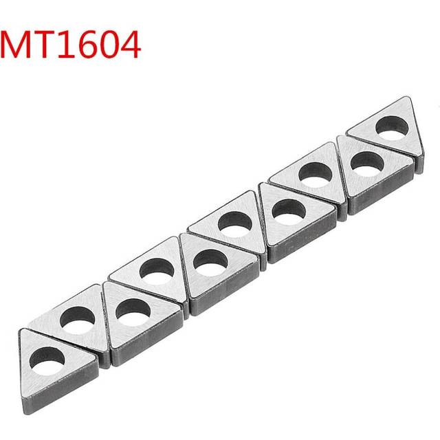 (MT1604) 10pcs Carbide Shim Accessories Cutter Pad MT1603/MT1604/MT2204 for CNC Lathe Turning Tool TNMG16 TNMG22 Inserts