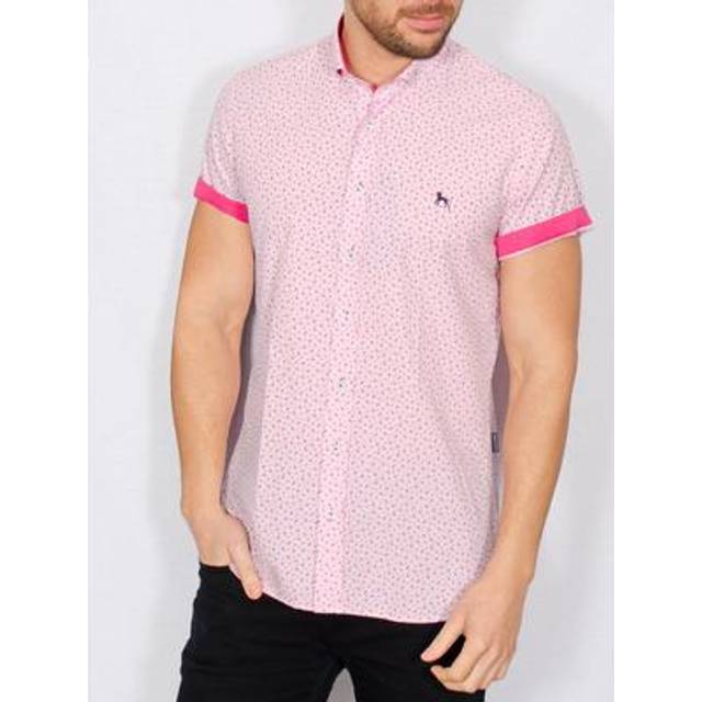 Blanca Short Sleeve Shirt Pink - S