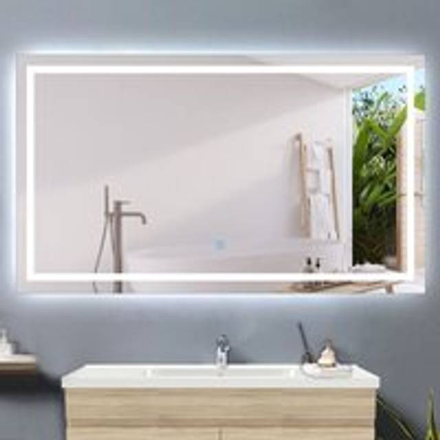 1500x800 Large Illuminated Bathroom Mirrors with led Lights,Wall Mounted,IP44