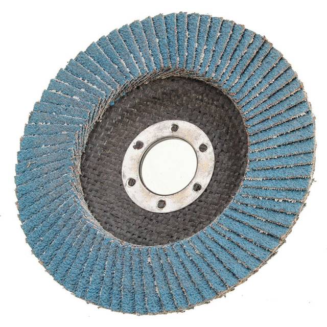 2pcs 115mm Flap Sanding Disc 60 Grit Angle Grinder Wheel Grinding Polishing Wheel