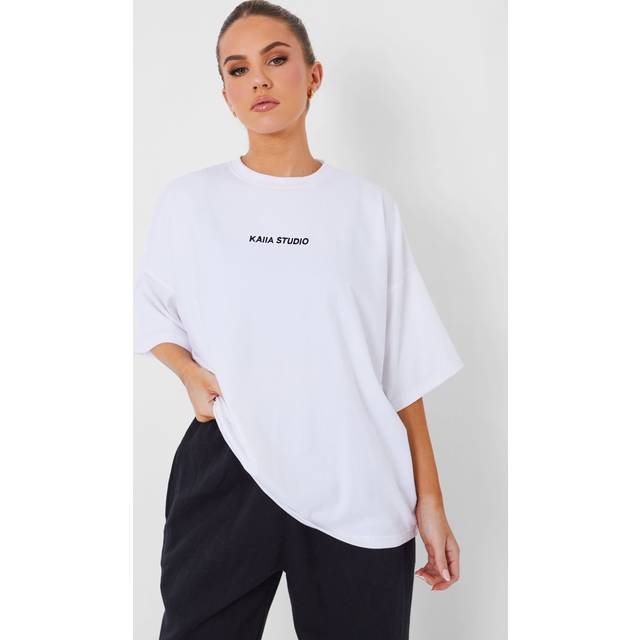 Kaiia Studio Oversized T-shirt White