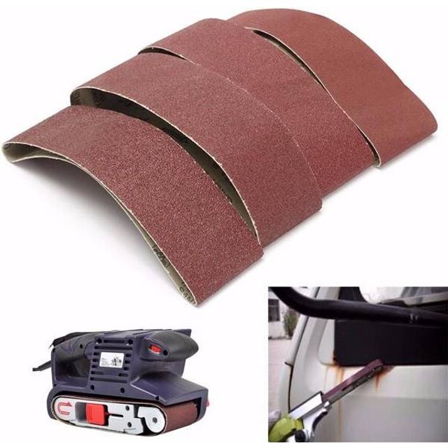 (40Mesh) 75x610mm Aluminium Oxide Sanding Belts 40/60/80/120 Grit Zirconia Abrasive Tools