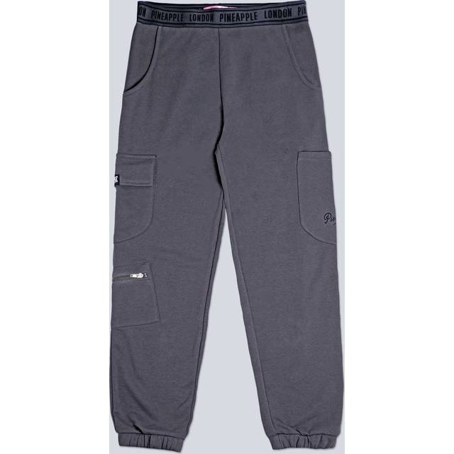 Pineapple Women's Dark Grey Jersey Cargo Joggers New Look - XS
