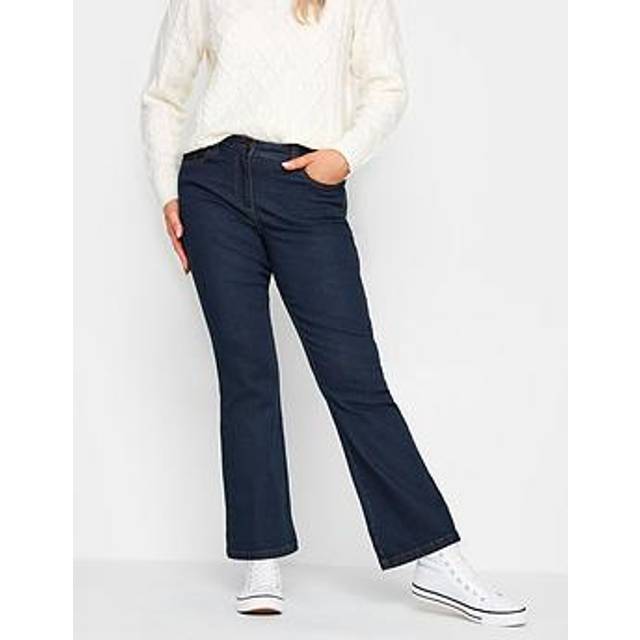 M&Co Indigo Blue Bootcut Jeans Petite > 16 M&Co Womens - Petite 16
