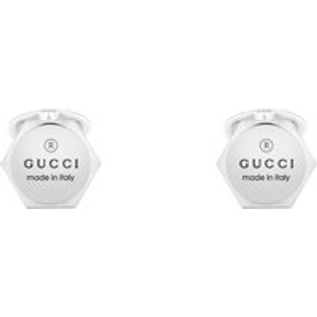 Gucci Trademark Sterling Silver Cufflinks