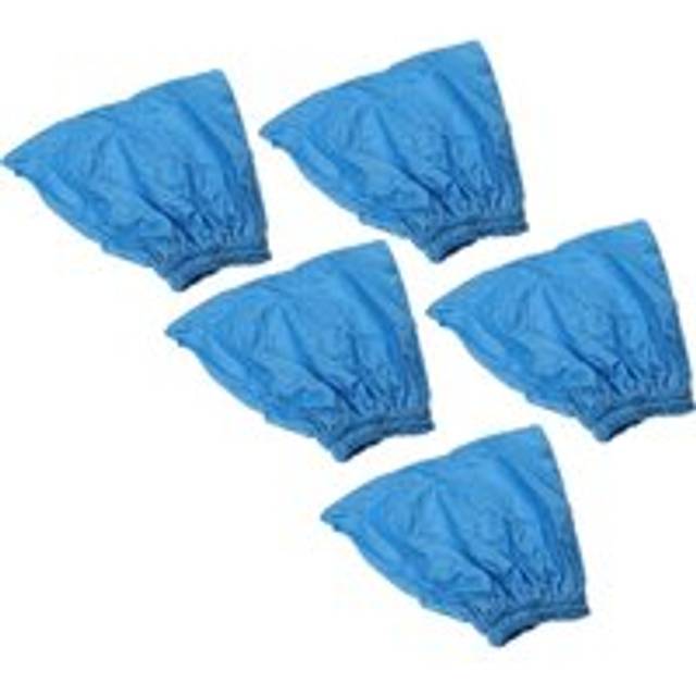 5x Textile Filter compatible with Aqua Vac Compact 10P Vacuum Cleaner, Wet/Dry Vacuum Cleaner - Textile Bag, Washable, Blue - Vhbw