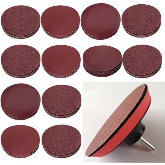 (150#) 10pcs 3 Inch 40-2000 Grit Sander Disc Sanding Paper Abrasive Tool Sandpaper