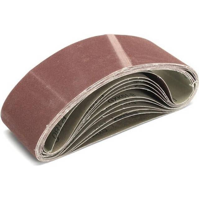 (800#) 11pcs 75mm x 533mm 180/240/320/800 Grit Sanding Belts Abrasive Tools