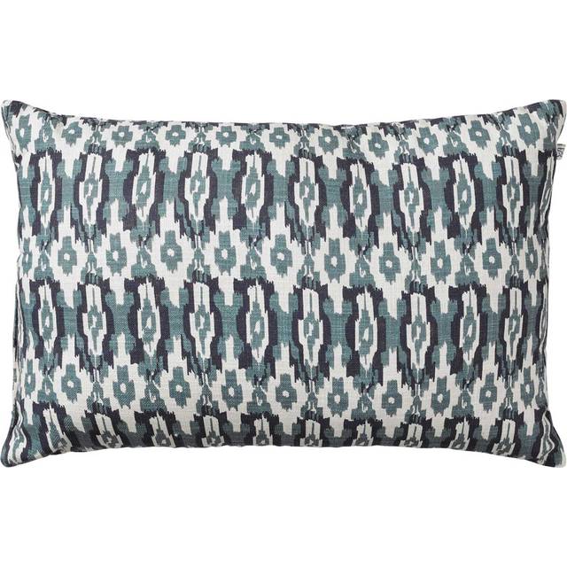 Chhatwal & Jonsson Ikat Delhi Outdoor kudde 40x60 cm Blue/Heaven blue