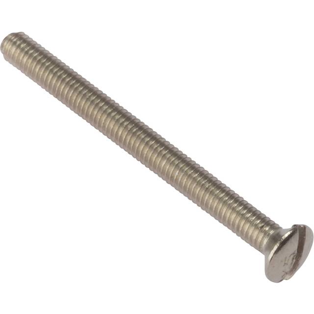 Forgefix Socket Screw Slotted Raised Head Nickel Plated 3.5 X 25MM Bag 100