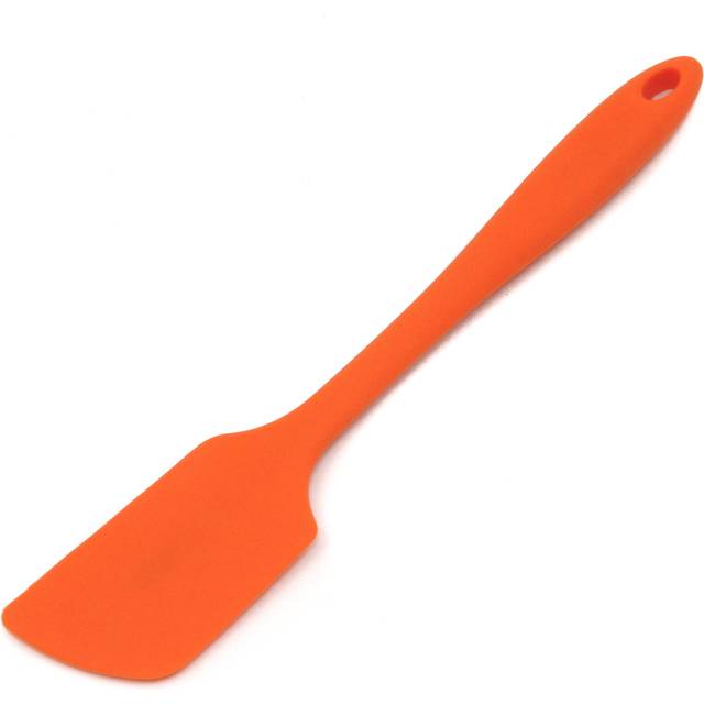 Chef Craft Premium Silicone Angled Spatula  11 inch  Orange