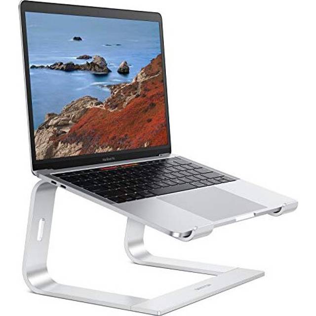 Laptop Riser Ergonomic Laptop Stand Desktop Ventilated PC Riser Laptop Holder for MacBook ProAir HP Dell Lenovo Samsung Acer HUAWEI MateBook and More