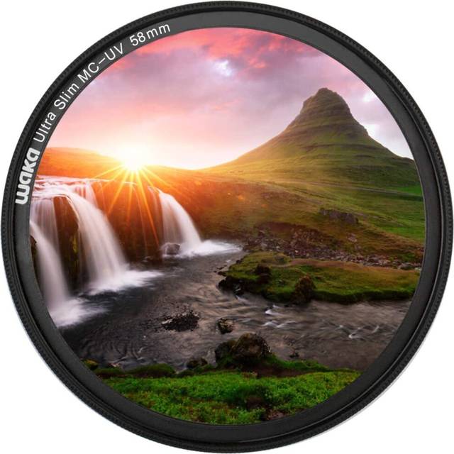 MC 58mm UV Filter - Ultra Slim 16 Layers Multi Coated Ultraviolet Protection Lens Filter for Canon Nikon Sony DSLR Lens 58mm