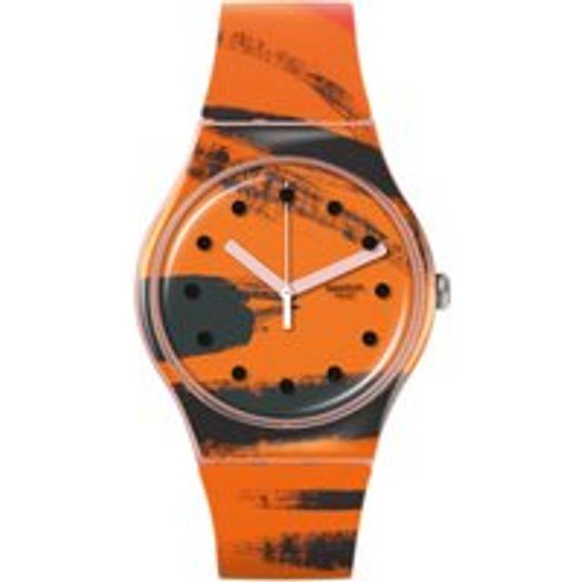 Swatch Barns-Grahams Orange and Red on Pink Watch - ONE SIZE, ORGREDPN