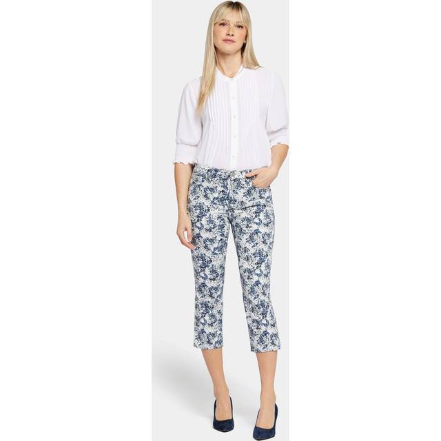 Nydj Chloe Forest Lagoon Capri Jean