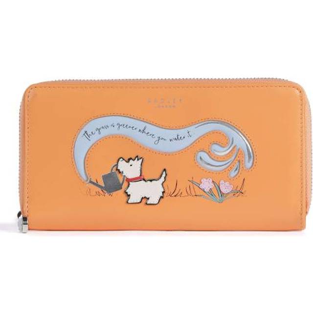 Radley London Women's  Womens The Grass Is Greener Large Zip Around Matinee - Orange Large