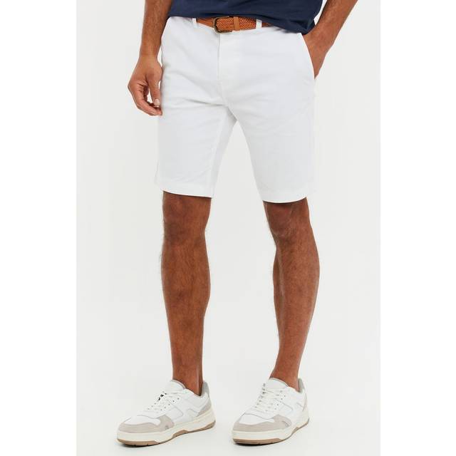 Threadbare Men's 'Conta' Shorts - White