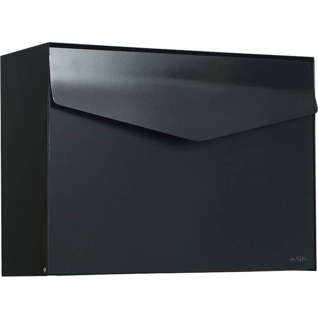 Me-fa postkasse letter 111 sort 6 stifts rukolås 430x312x175mm