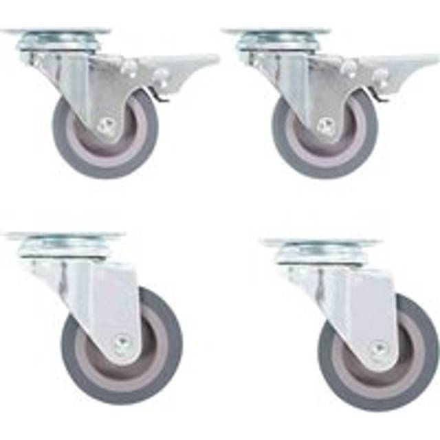 vidaXL Swivel Casters 4 pcs 50 mm