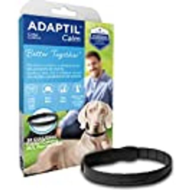 ADAPTIL Lugn - Anti-Stress för hundar - Rädsla, Högt ljud, lärande, adoption - M/L krage för medelstora och stora hundar