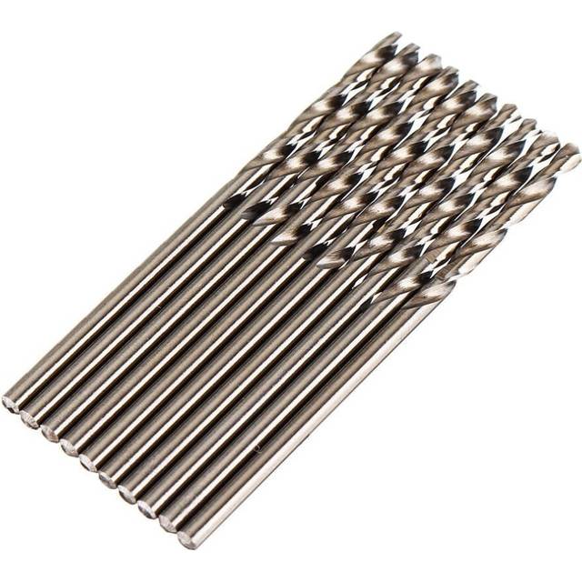 10Pcs 2mm Stainless Steel Cobalt Twist Drill Bits For Bosch Dremel Rotary Tool