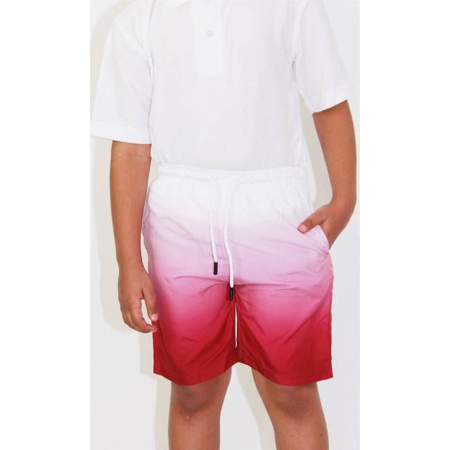 (3-4 Years) Kids Boys Girls Shorts Two Tone Wine Summer Chino Shorts Knee Length Half Pants
