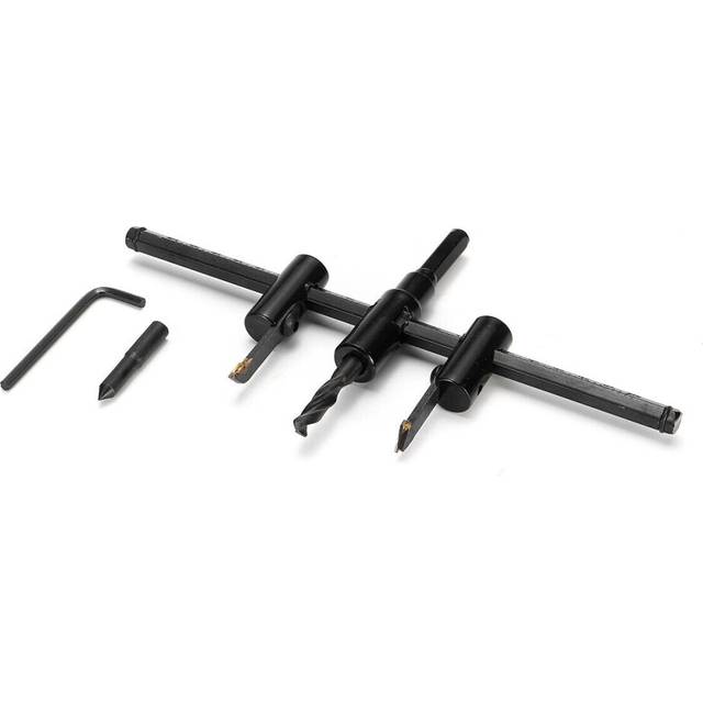 (300mm) 40-120/200/300mm Adjustable Circle Hole Cutter Wood Drywall Drill Bit Saw Round Cutting Blade
