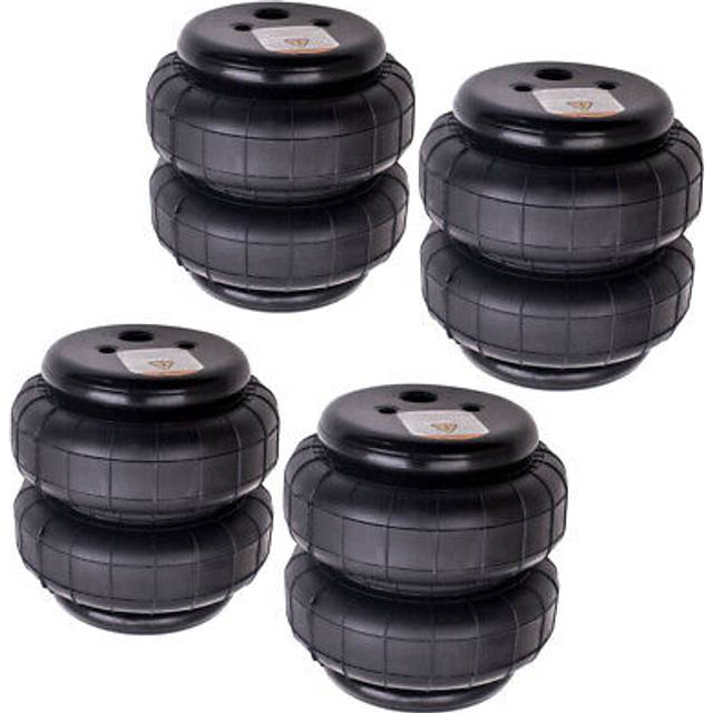 "Air ride Lift D2500 Air Spring Bags 1/2""npt Suspension Shock Strut Bellows 2pcs"