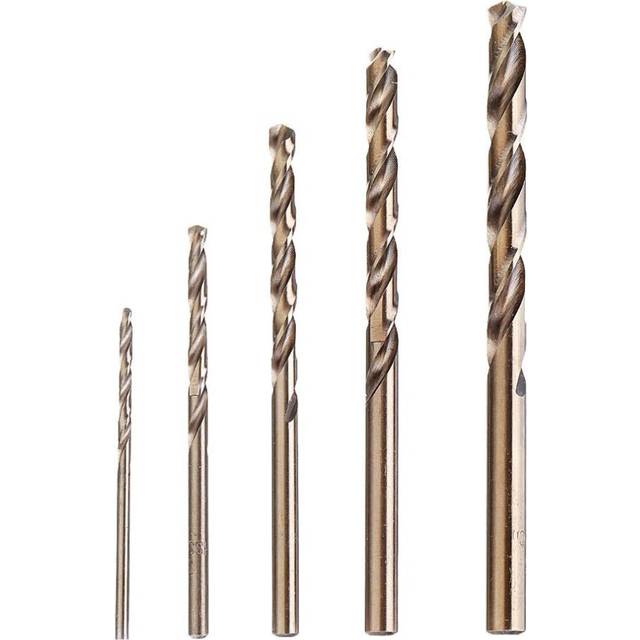 Upgrade 5Pcs 2-6mm HSS-CO Cobalt Twist Drill Bits For Bosch Dremel Rotary Tool