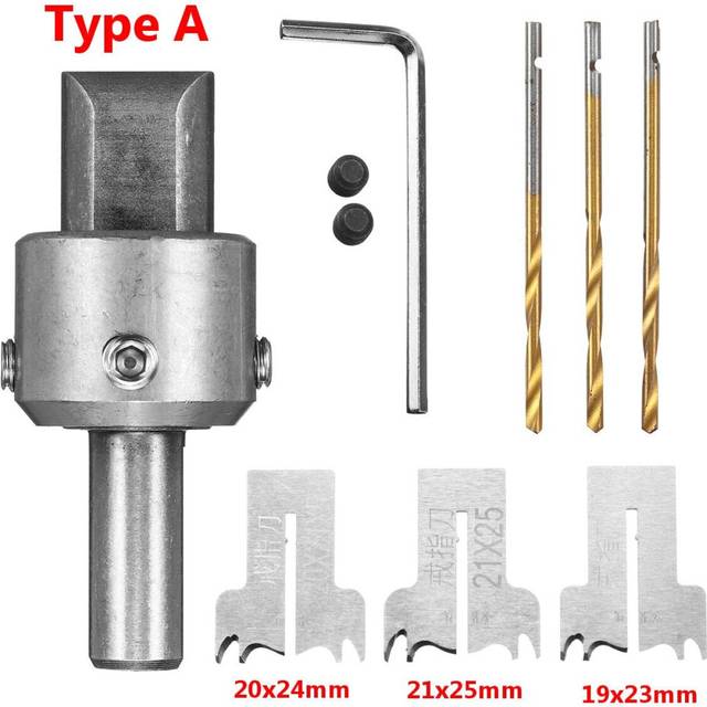 (20*24mm/*25mm/9*23m'm) 8pcs Ring Cutter Removal Bead Drill Barrel Bead Cutter Drill Bit Woodworking Tool