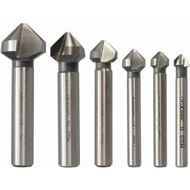 (10.4mm) 90 Degrees HSS Countersink Drill Bit 6.3mm -20.5mm Chamfer Drills Wood Working Tool