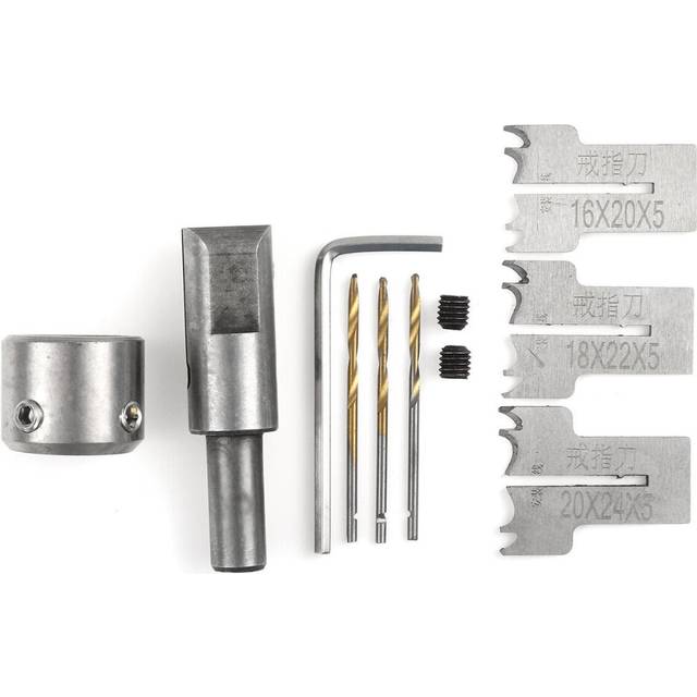 Ring Drill Bit with Blade Wooden Ring Maker Rotary Bead Molding Tool