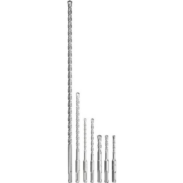 (7#) 6 to 12mm SDS Plus Shank Electric Hammer Drill Bit Carbide Tip Masonry Concrete Brick