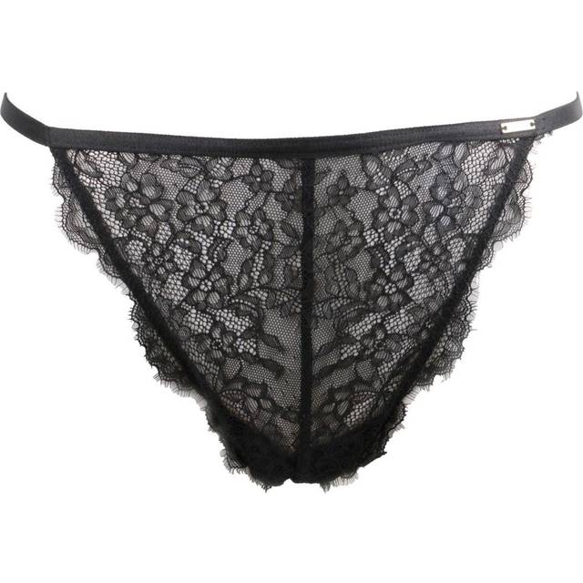 Pour Moi India Thong - Black, Black, Size 12, Women