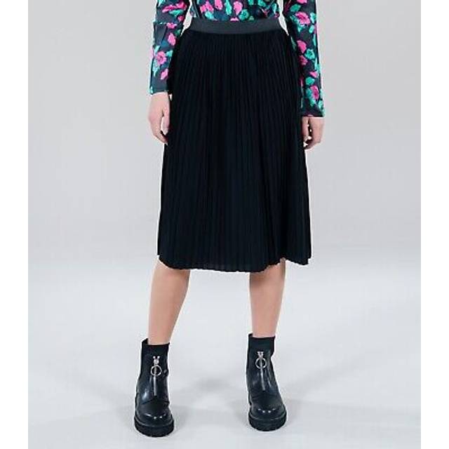 Hailys Elastic Waistband Maxi Skirt - Black