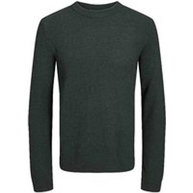 Jack & Jones Knitted Long Sleeve Jumper - Bottle Green
