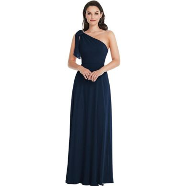 After Six One-Shoulder Gown