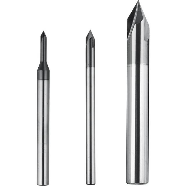 (10mm) 2-12mm 60 Degree Chamfer Mill 3 Flutes CNC Milling Cutter V Shape End Mill