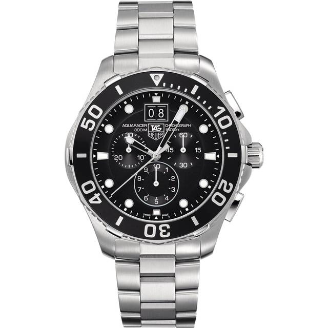 TAG Heuer Watch Aquaracer Chronograph - Black