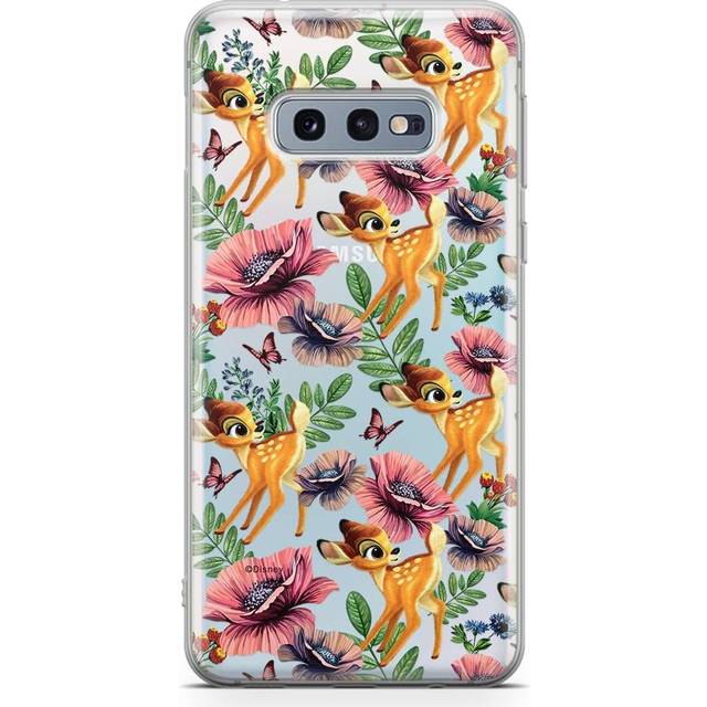 ERT GROUP mobiltelefonfodral för Samsung S10e originalt och officiellt licensierat Disney mönster Bambi 015 optimalt anpassad till formen på mobiltelefonen, gedeeltelijk transparant