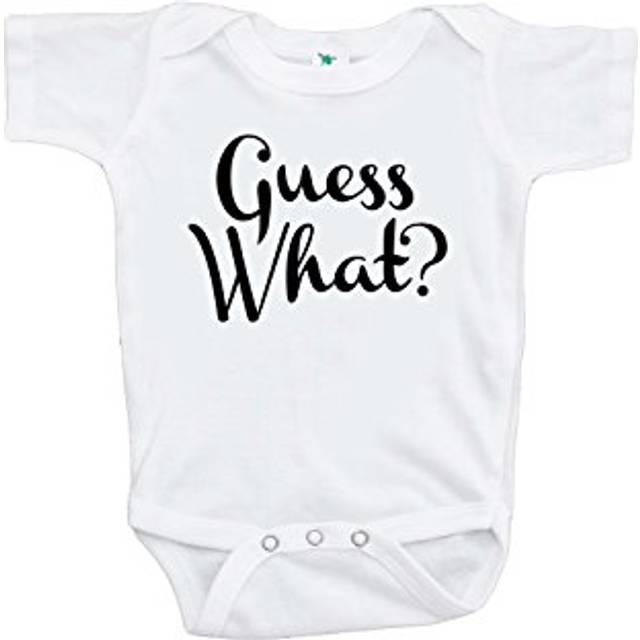 Guess What? Pregnancy Announcement Onepiece 0-3 Months Black