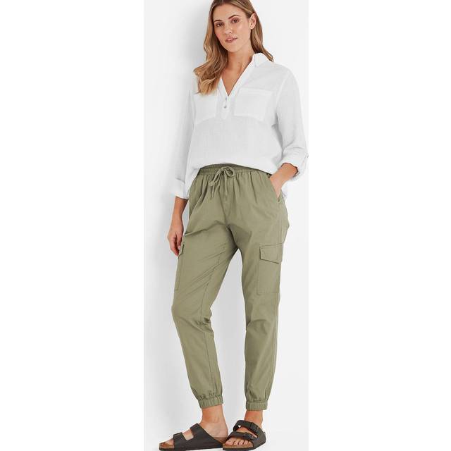 Cahill Womens Cargo Trousers - Sage Green - 12